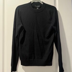 Banana Republic Men's Classic Cashmere Black Crewneck Sweater